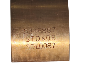 5340181/5348887 - Вкладыш к/в STD шатунный верхний ISF2.8 (RED) (АНАЛОГ) (C),