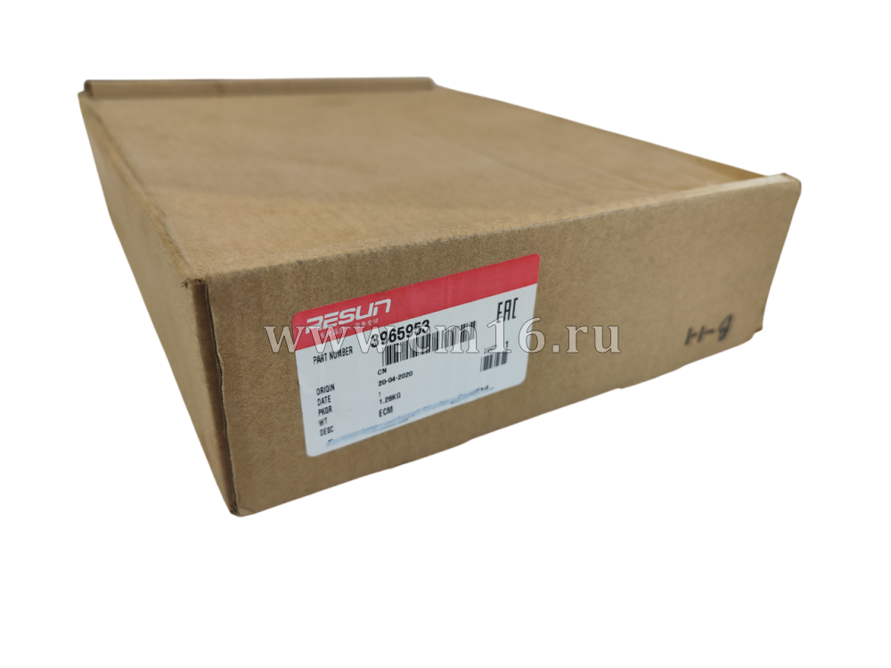 3965953/3977986 - Блок управления двигателем (модуль) CGE280 GAS PLUS (АНАЛОГ) (C)