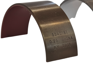 5261124/5340181/5284536/5261125/5284537/5340182 - Вкладыши к/в 0,25 шатунные ISF2.8 (4+4) (АНАЛОГ) (C)