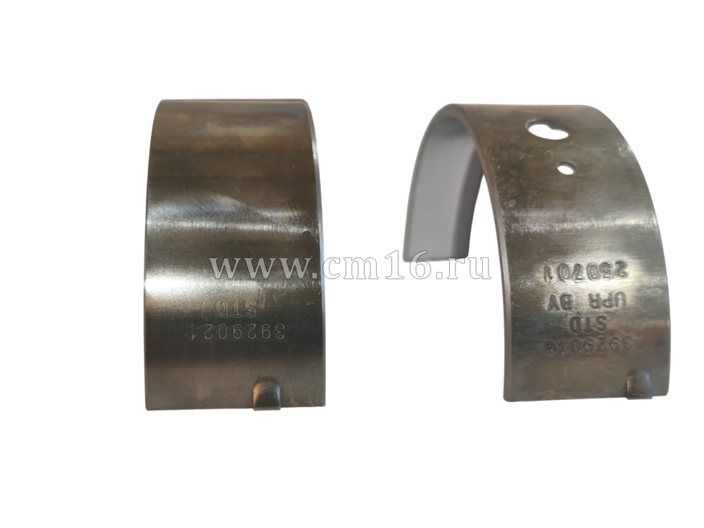 4955745 - Вкладыши к/в STD коренные 4ISBe,ISDe (3929016-4шт,3929021-4шт,3978822-1шт,3978824-1шт) (АНАЛОГ) (C)