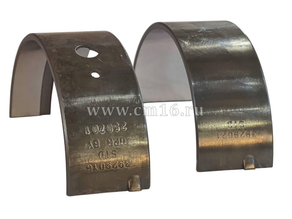 4955745 - Вкладыши к/в STD коренные 4ISBe,ISDe (3929016-4шт,3929021-4шт,3978822-1шт,3978824-1шт) (АНАЛОГ) (C)