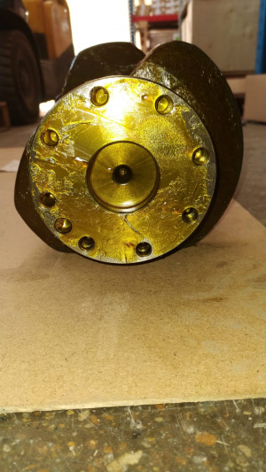 Вал коленчатый в сб. 6CT (АНАЛОГ) (C)