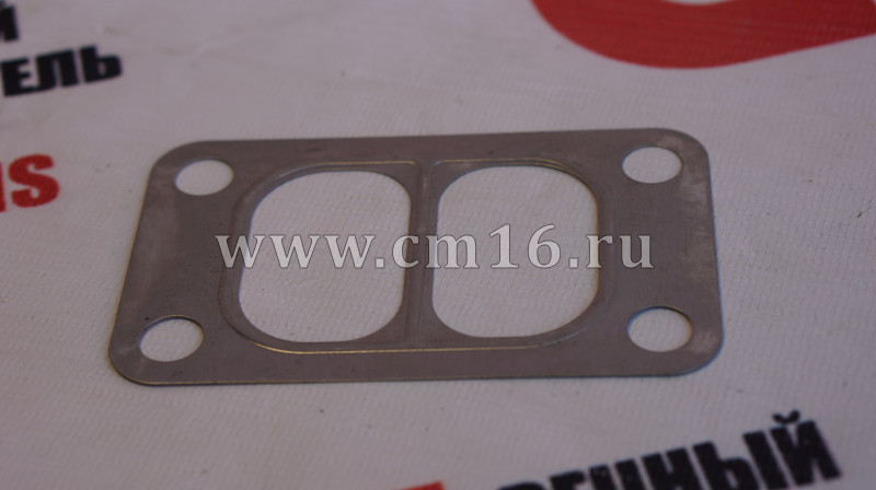 Прокладка турбокомпрессора ISBe,ISDe,BTA (без перемычки) (АНАЛОГ) (C)
