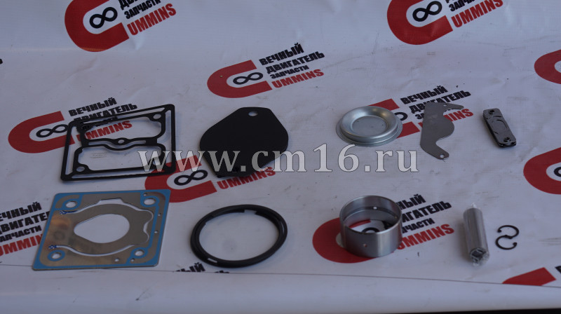 Комплект прокладок компрессора 3972531XLB 6CT,ISLe,L375-20 (1-цил) (порш.кольца+палец+втулка+прокл.) (АНАЛОГ) (С)